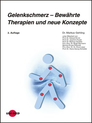 cover image of Gelenkschmerz – Bewährte Therapien und neue Konzepte